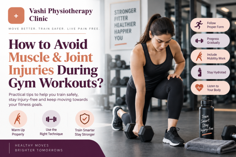 Avoid Muscle & Joint Injuries During Gym Workouts